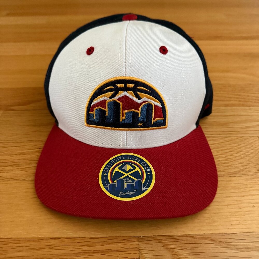 Zephyr Exclusive 5, 280 Gear RARE NBA Denver Nuggets “Skyline” SnapBack Hat